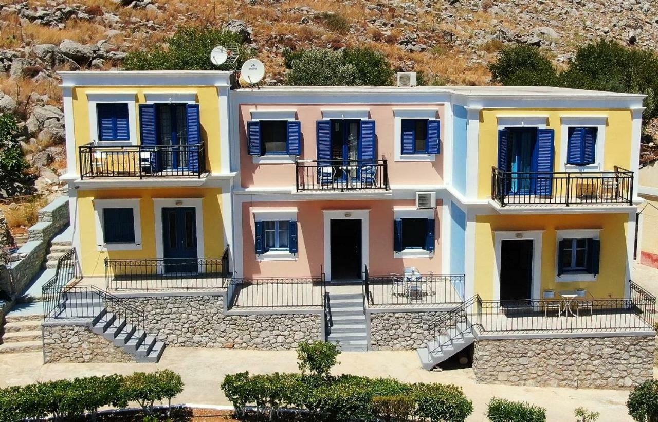 Irene Double Apartment Anoi Σύμη Εξωτερικό φωτογραφία