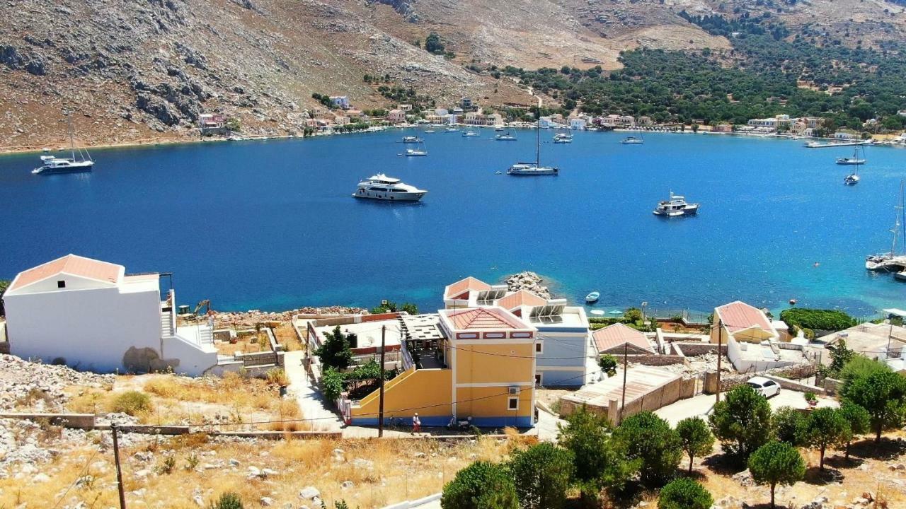Irene Double Apartment Anoi Σύμη Εξωτερικό φωτογραφία