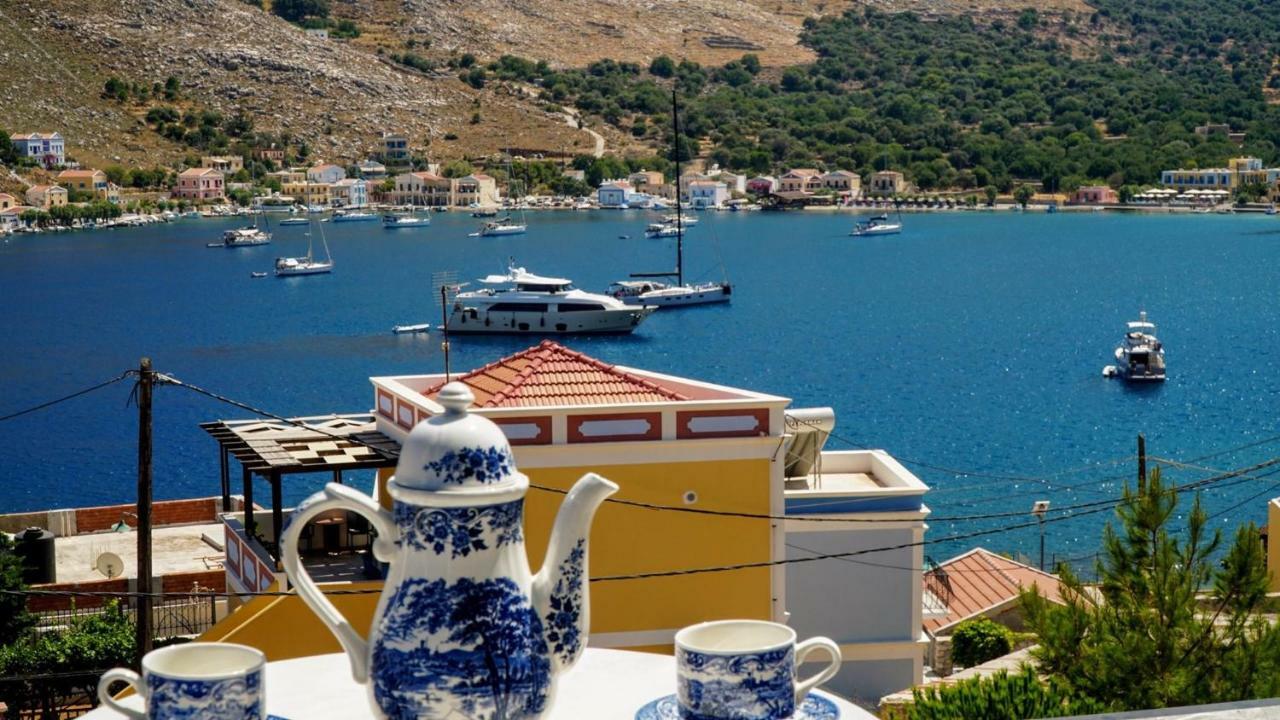 Irene Double Apartment Anoi Σύμη Εξωτερικό φωτογραφία