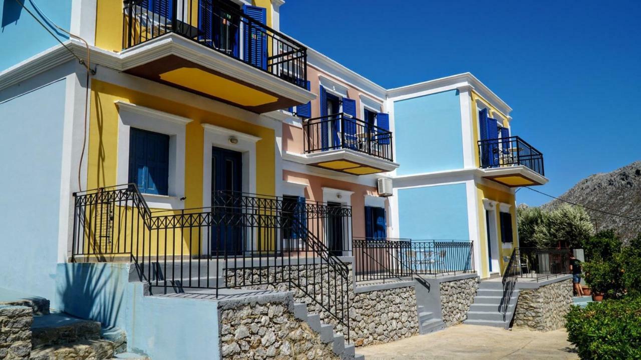 Irene Double Apartment Anoi Σύμη Εξωτερικό φωτογραφία
